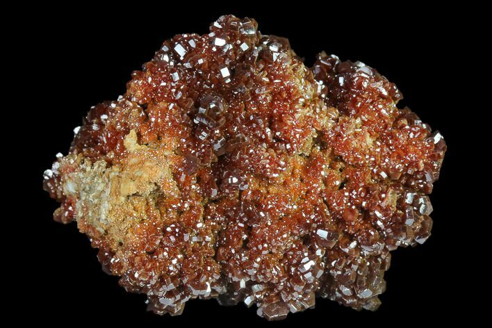 Ruby Red Vanadinite Crystals on Barite - Morocco #134689